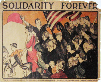 Anita Wilcox.  Solidarity Forever Poster. Wikimedia.